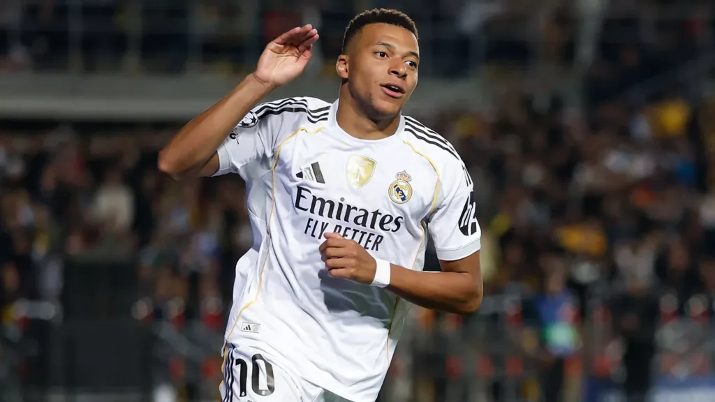 Fuerte goleada del Real Madrid al Kairat en la Champions
