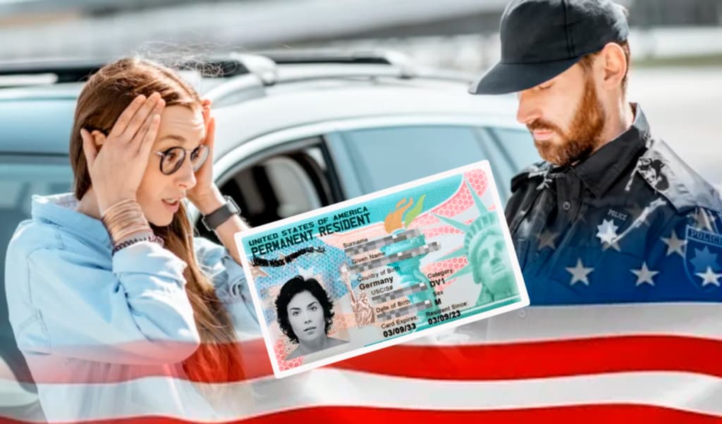¿Una multa de tránsito puede afectar tu Green Card?