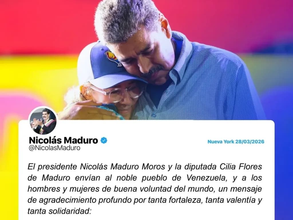 Maduro llama a la paz tras su audiencia judicial