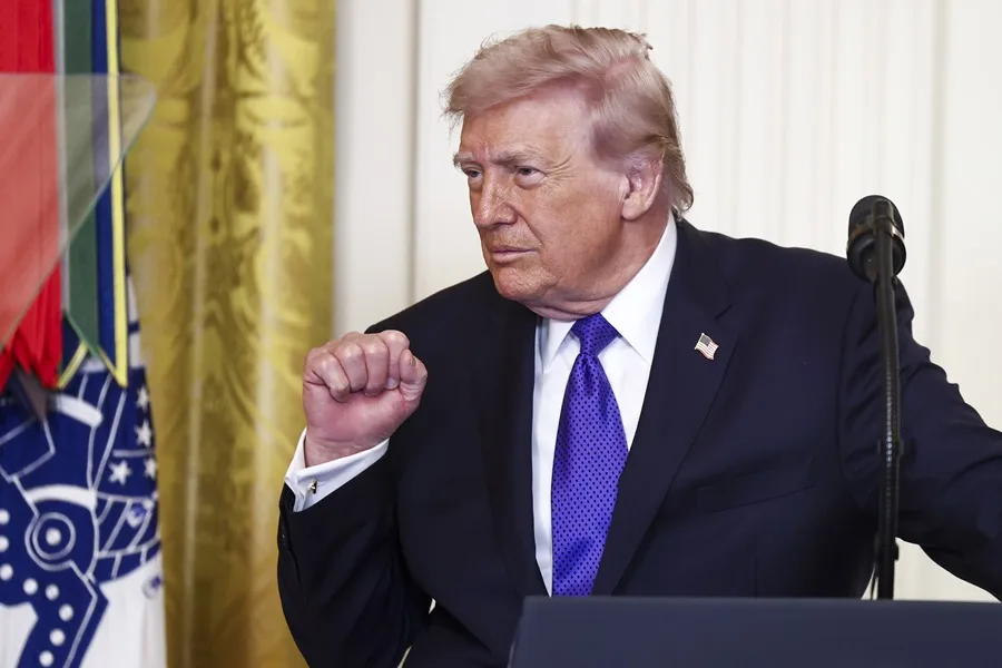 Venezolanos en Florida reciben con aplausos a Trump