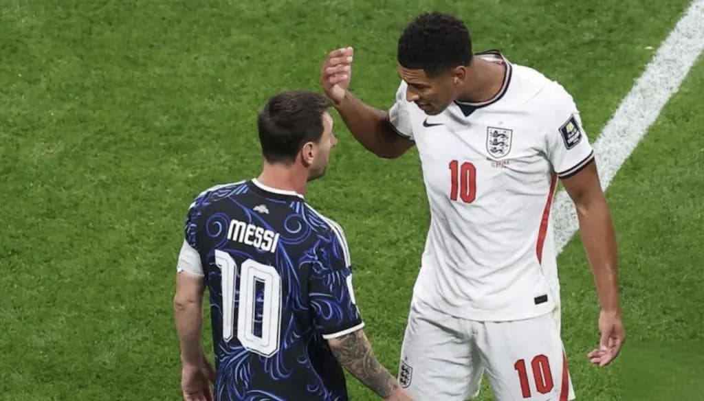 Bellingham rompe el silencio sobre su cruce con Messi