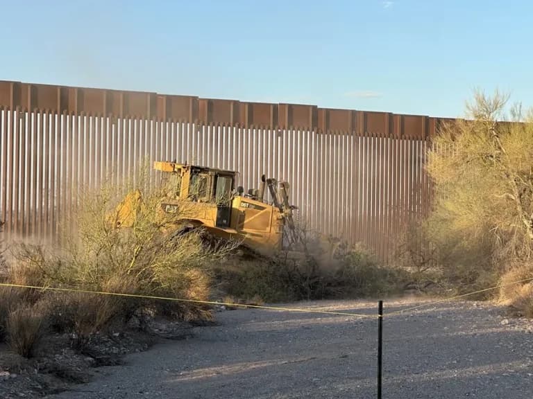ALERTA: Trump inicia a la construcción del muro fronterizo en Arizona