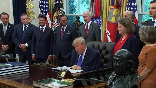 Trump anuncia mega planta de acero en Iowa: así afectaría tu economía