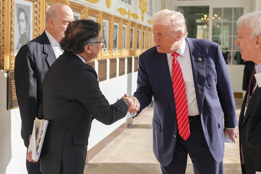 Trump se vuelve Colombia ‘lover’ después de reunirse con Petro
