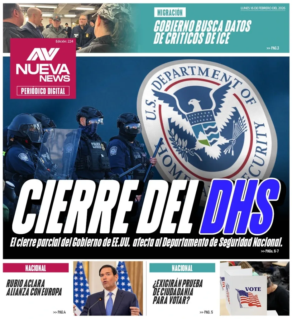 EN PORTADA: CIERRE DEL DHS
