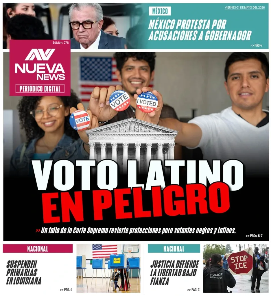 EN PORTADA: VOTO LATINO EN PELIGRO